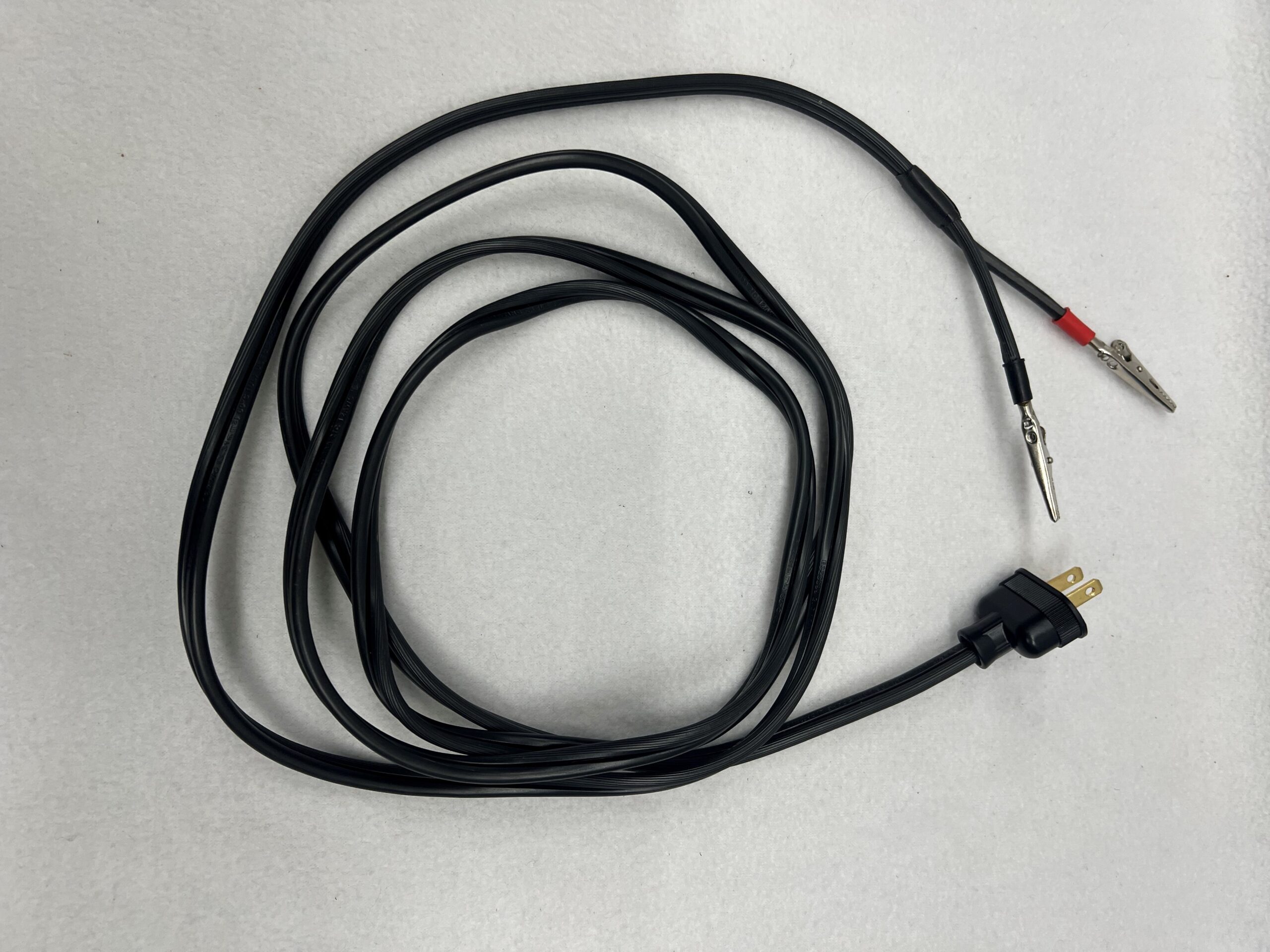 GSE Ground Support Equipment 8 foot Igniter leads with UL plug and alligator clips 12-2 wire
